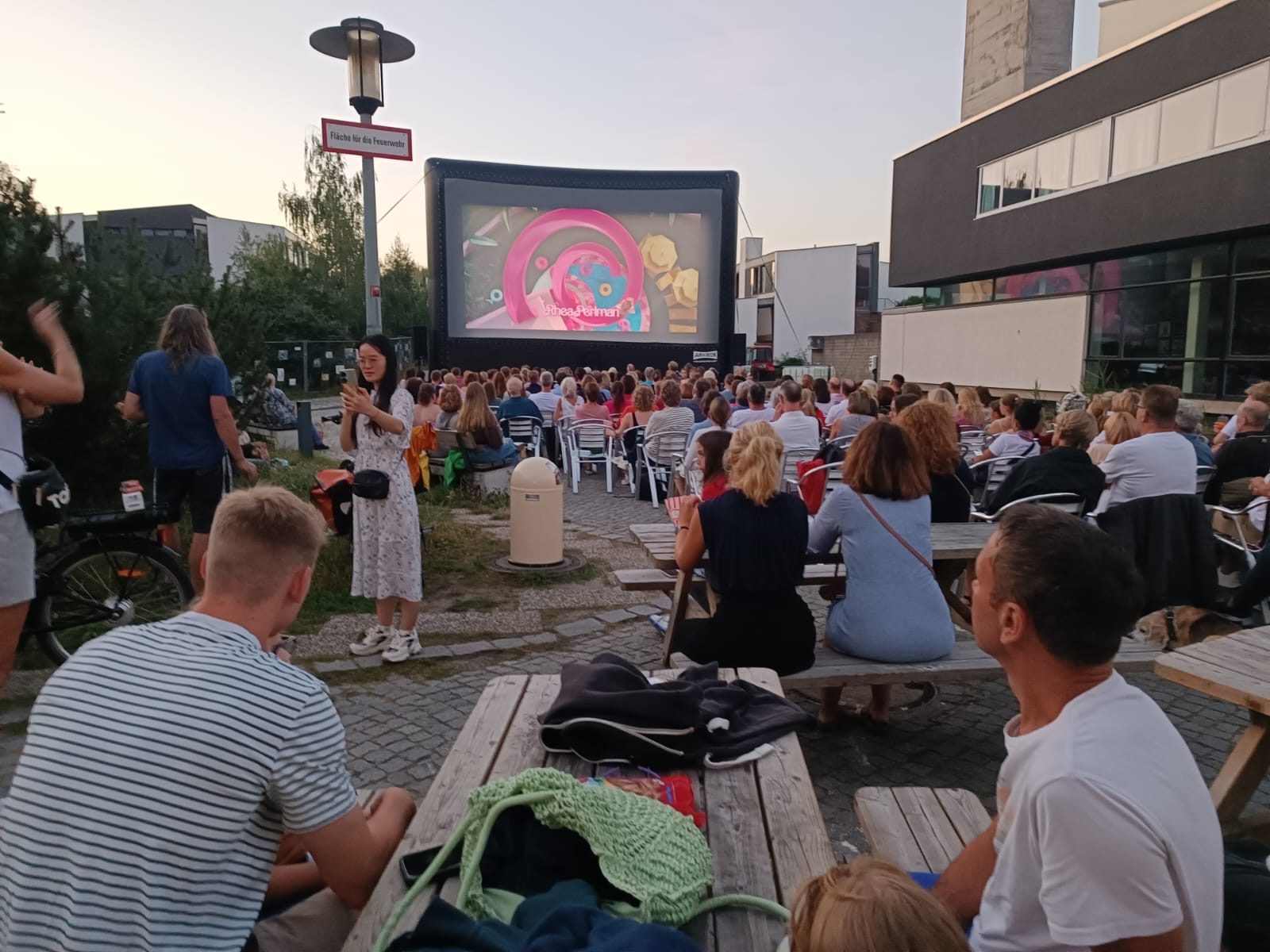 Open Air Kino im Studentendorf