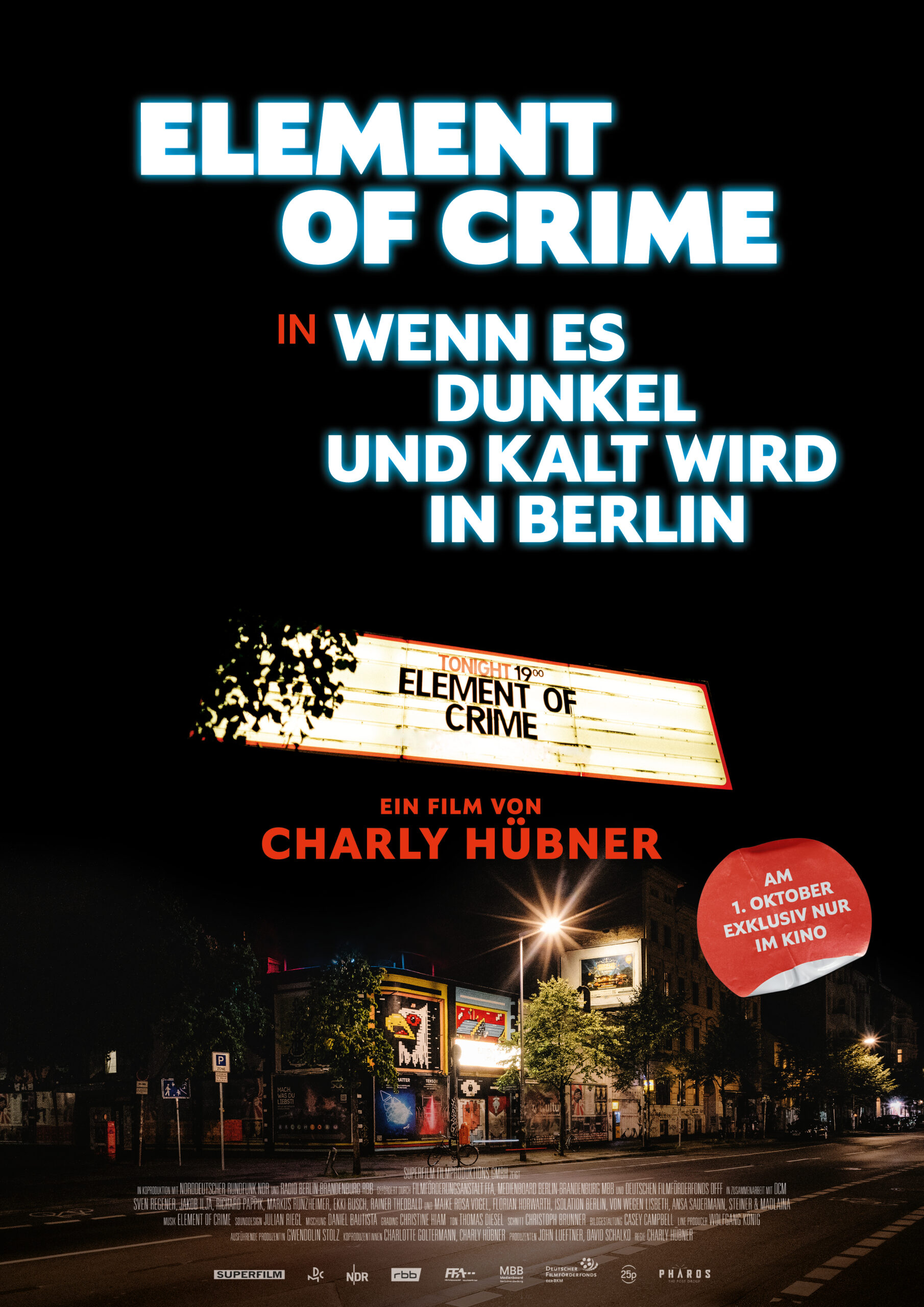 ELEMENT OF CRIME IN WENN ES DUNKEL UND KALT WIRD IN BERLIN