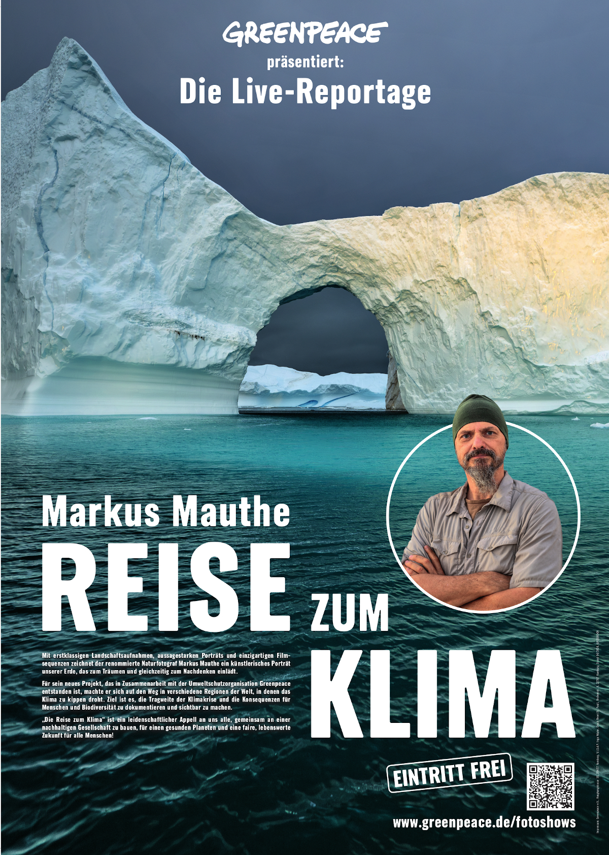 Die Reise zum Klima - Live-Reportage von Markus Mauthe