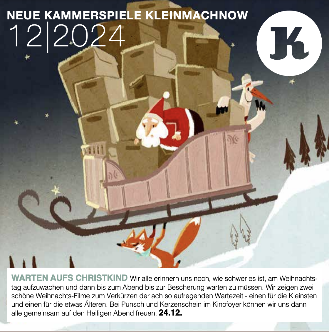 Unser Weihnachts-Programm im Dezember